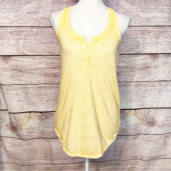 American Eagle Yellow Razorback Tank Top Size XS - Picture 1 of 9